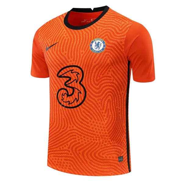 Tailandia Camiseta Chelsea Portero 2020/21 Naranja